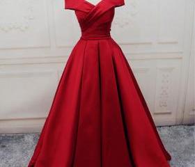 Red Sequins Lace Mermaid Prom Dress,Sweetheart Neck Evening Dress