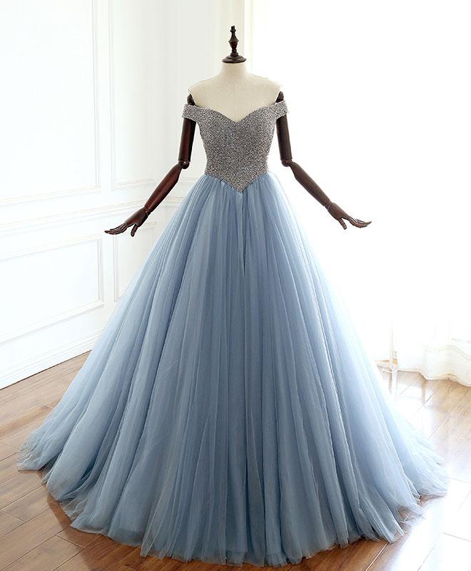 dusty blue homecoming dress