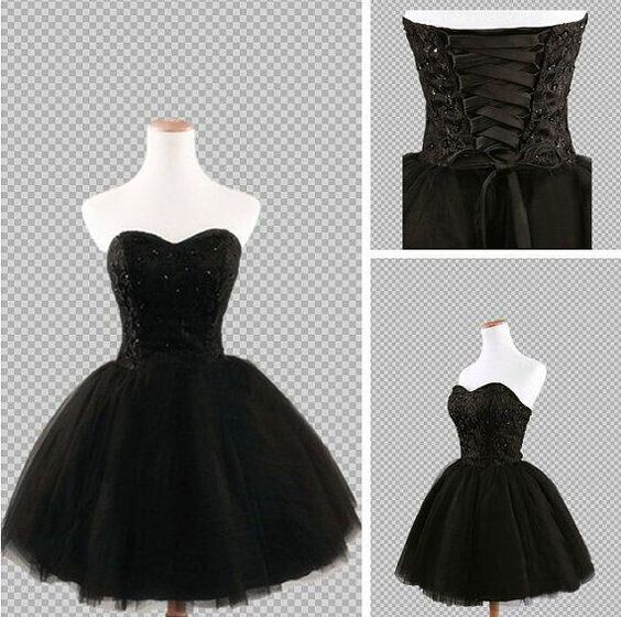 short ball gowns